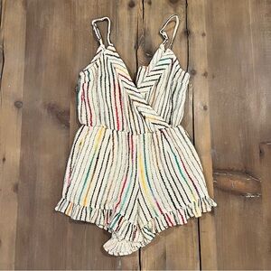 TULAROSA for REVOLVE Amelia Multi Colored Tweed Romper Shorts